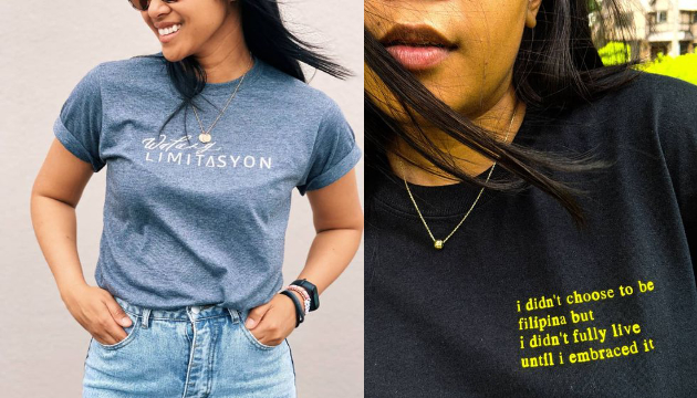 Pinay Collection uses powerful words to empower Filipinas. 