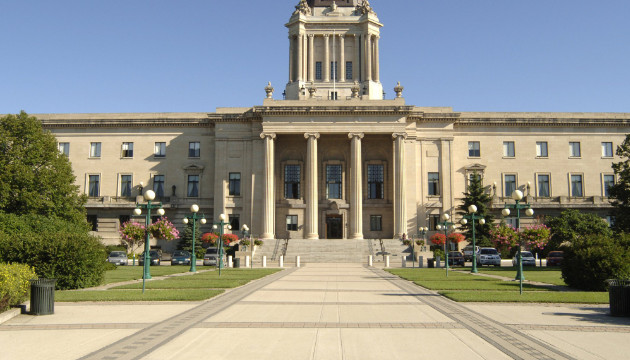 Photo here shows the legislative assembly of Manitoba, the province that has the highest percentage of Tagalog speakers in Canada. Photo by Province of Manitoba.