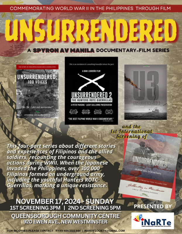 Film Unsurrendered poster