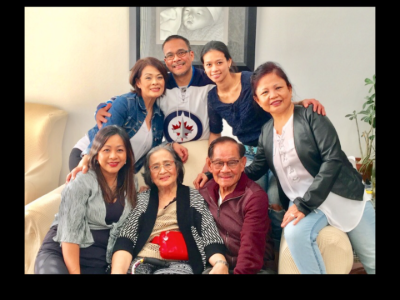 Felipe Pascual and his family.